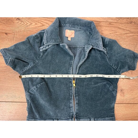 Show me your Mumu Jade  Outlaw Corduroy Mini Dress Large - Picture 9 of 13